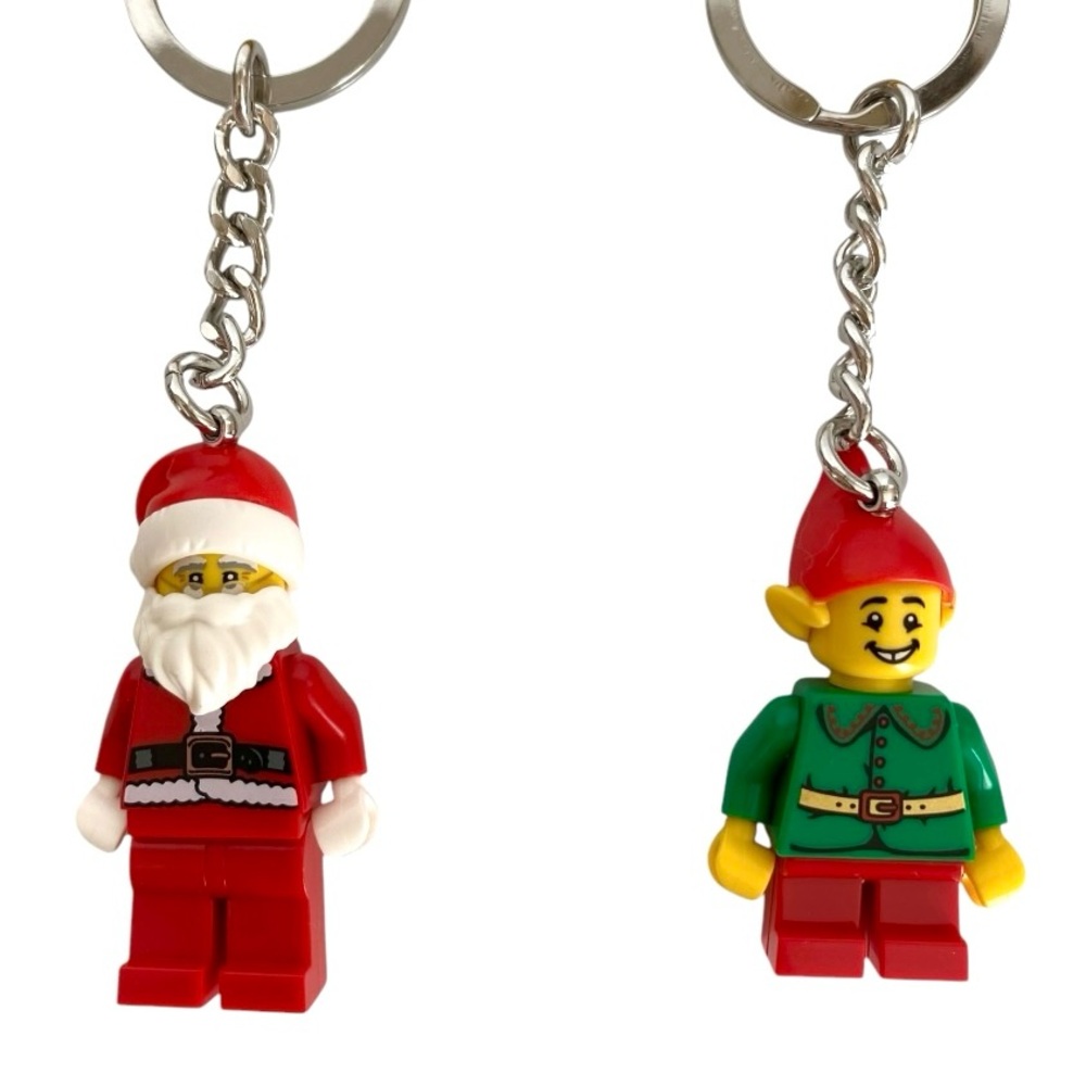 Lego Happy Santa Elf Key Chain Set - Picture 7 of 8